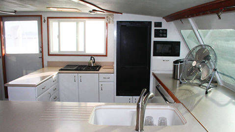 kitchen catamaran